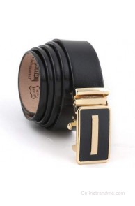 Magiq Women Casual Black Genuine Leather Belt(Black)